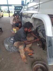 Max nekino nc3 graduate — Melanesian Training College, Togoba